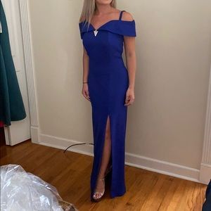 Blue formal dress